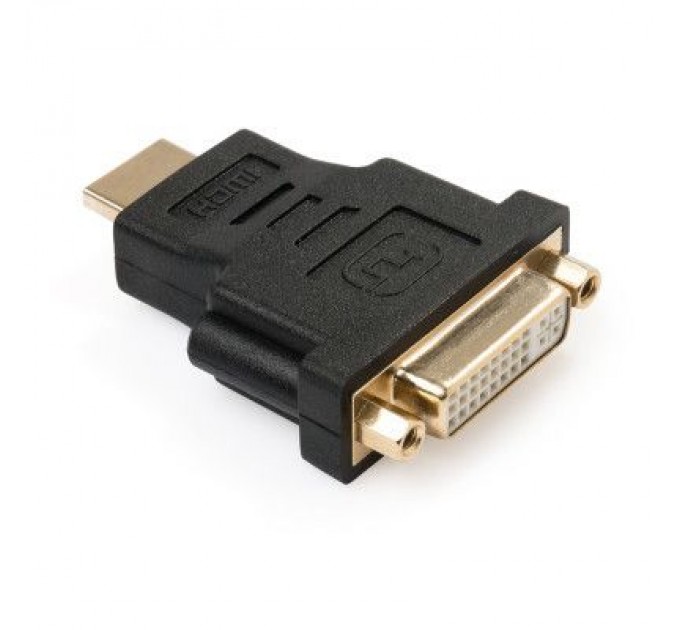 Vinga Перехідник HDMI AM to DVI 24+5 F Vinga (VCPAHDMIM2DVIFBK)