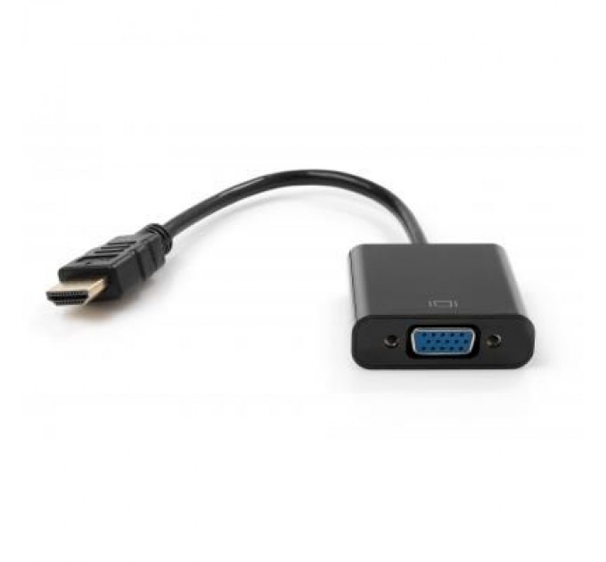 Vinga Перехідник HDMI to VGA 1080p Vinga (VCPAHDMIM2VGAFBK)