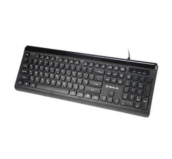 REAL-EL Клавіатура REAL-EL 7085 Comfort Black