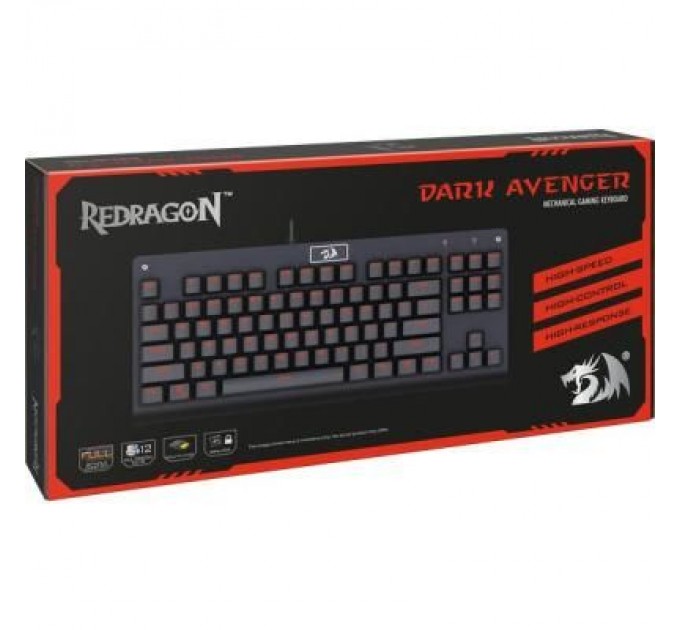 Redragon Клавіатура Redragon Dark Avenger RU Black (75087)