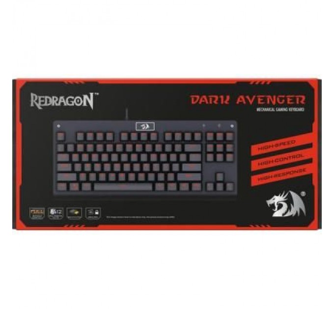 Redragon Клавіатура Redragon Dark Avenger RU Black (75087)