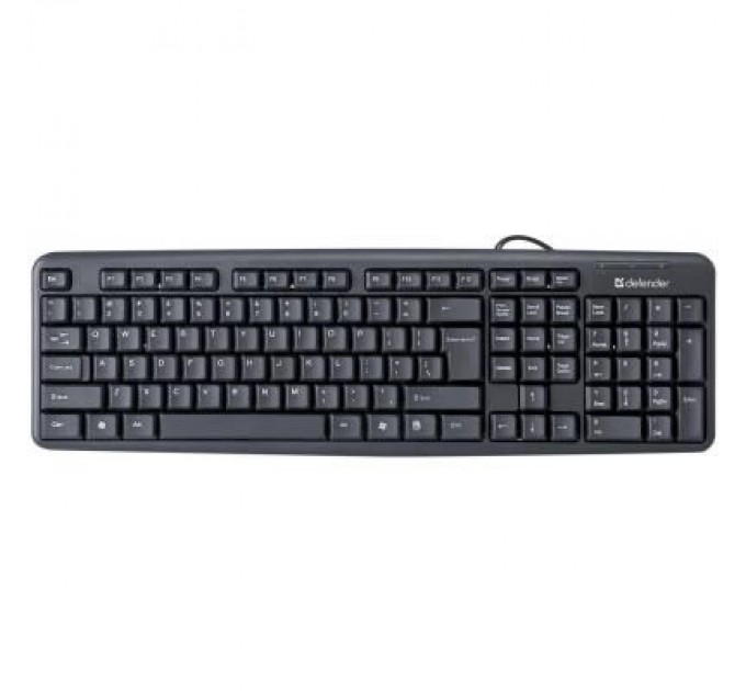 Defender Клавіатура Defender Element HB-520 USB UKR Black (45529)