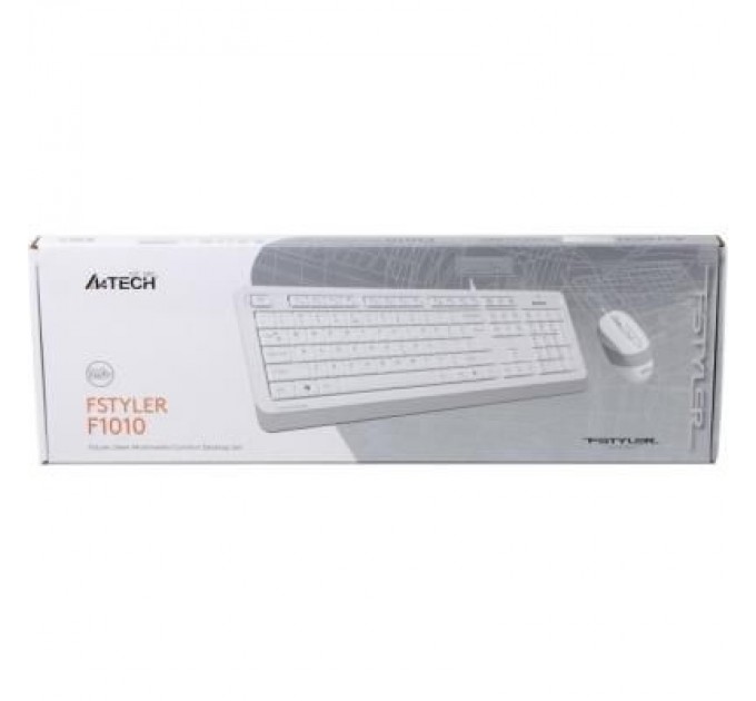 A4Tech Комплект A4Tech F1010 White