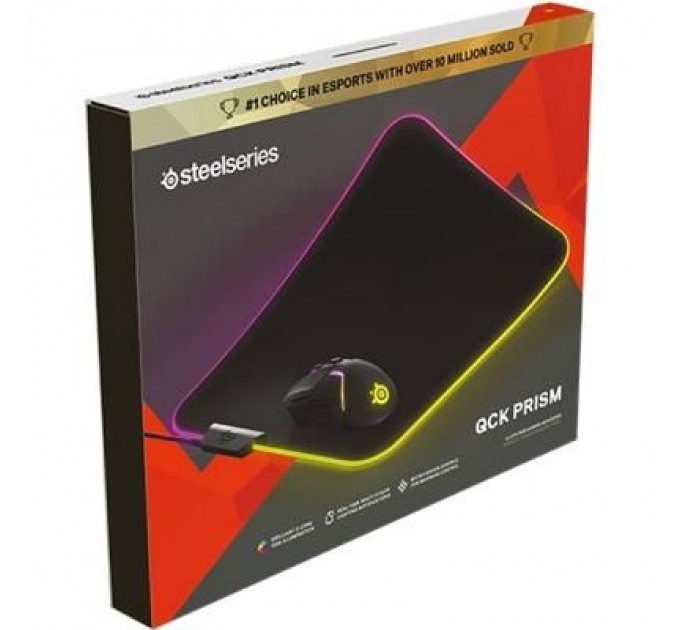 SteelSeries Килимок для мишки SteelSeries QcK PRISM Cloth M (63825)