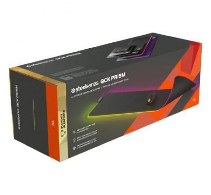 SteelSeries Килимок для мишки SteelSeries QcK PRISM Cloth XL (63826)