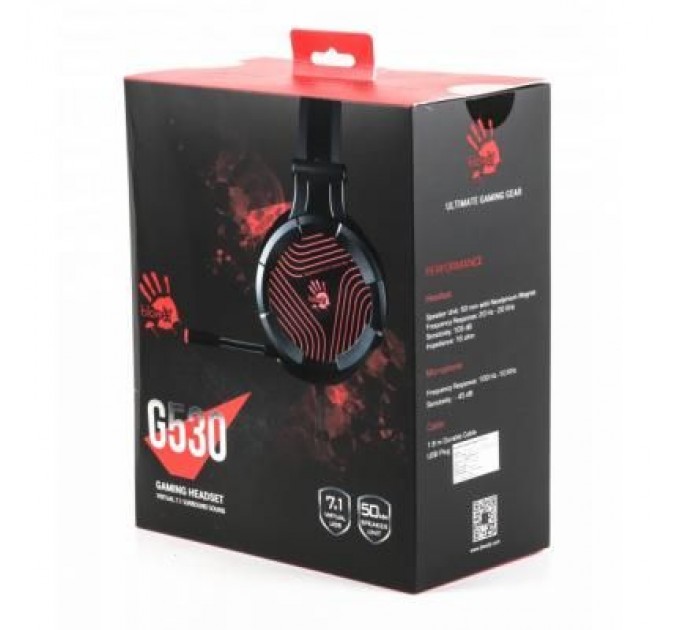 A4Tech Навушники A4Tech G530 Bloody Gray