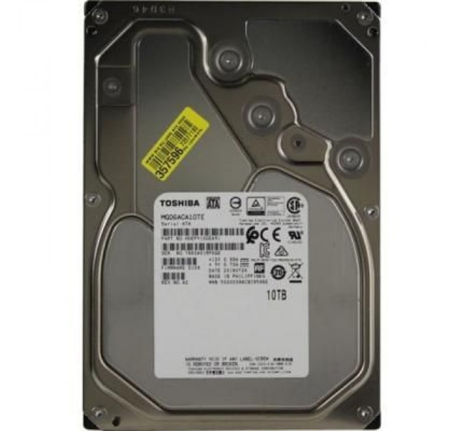 Toshiba Жорсткий диск для сервера 3.5'' 10TB Toshiba (MG06ACA10TE)