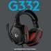 Logitech Навушники Logitech G332 Wired Gaming Headset (981-000757)