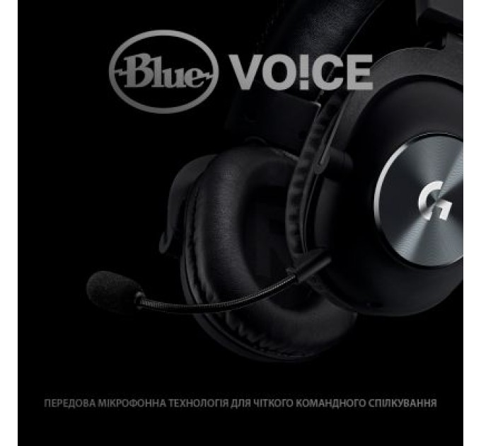 Logitech Навушники Logitech G PRO X Gaming Headset Black (981-000818)