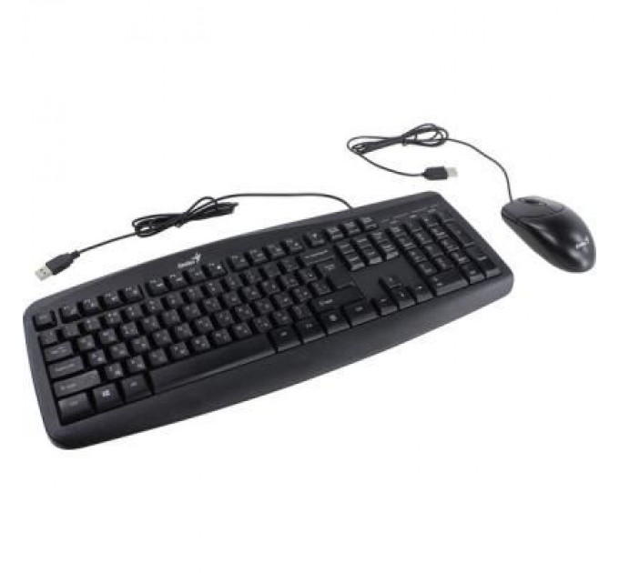 Genius Комплект Genius Smart KM-200 Black Ukr (31330003410)