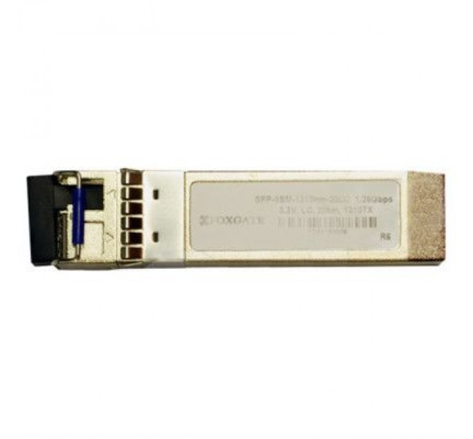 FoxGate Модуль SFP FoxGate WDM, 1.0 G, 20 км, SC SM, TX1310 нм, DDM (SFPd-1SM-1310nm-20SC)