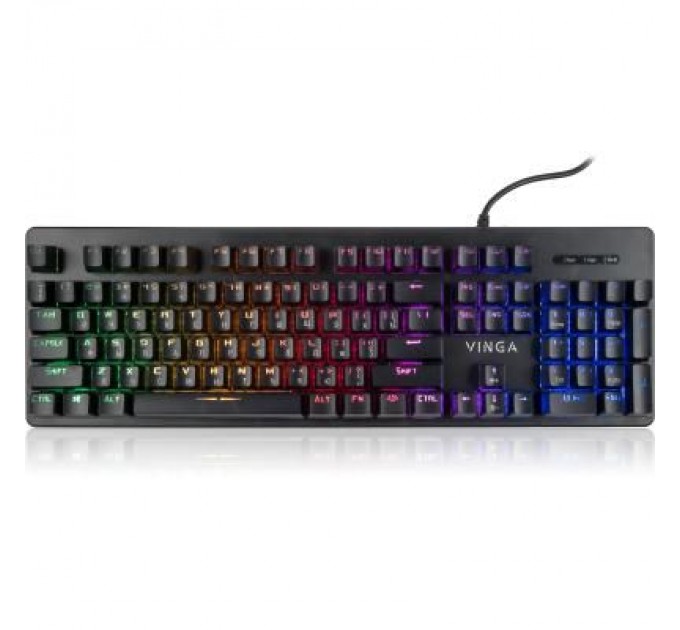 Vinga Клавіатура Vinga KBGSM120 Black