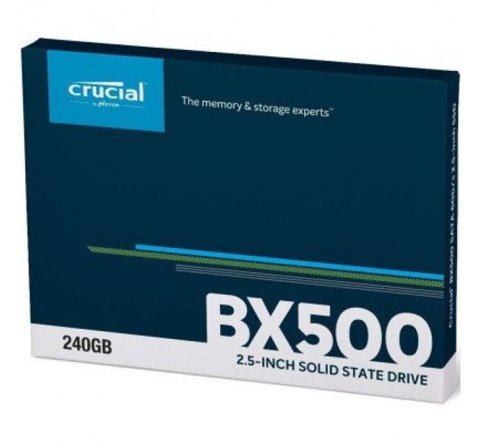 Crucial Накопичувач SSD 2.5" 240GB Micron (CT240BX500SSD1)