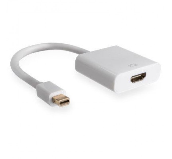 Vinga Перехідник Mini Display port M to HDMI F white Vinga (VCPMDPHDMIWH)