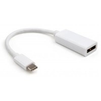 Перехідник Type-C Male to Display Port 0.15m 4K Vinga (VCPTCDP15)