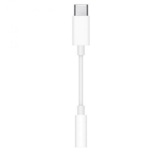 Apple Перехідник Apple USB-C to 3.5 mm Headphone Jack Adapter, Model A2155 (MU7E2ZM/A)