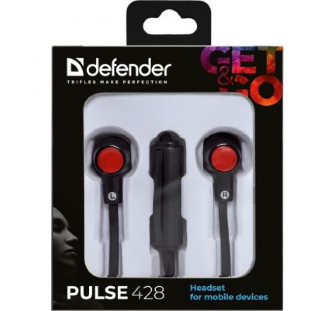 Defender Навушники Defender Pulse 428 Black (63428)