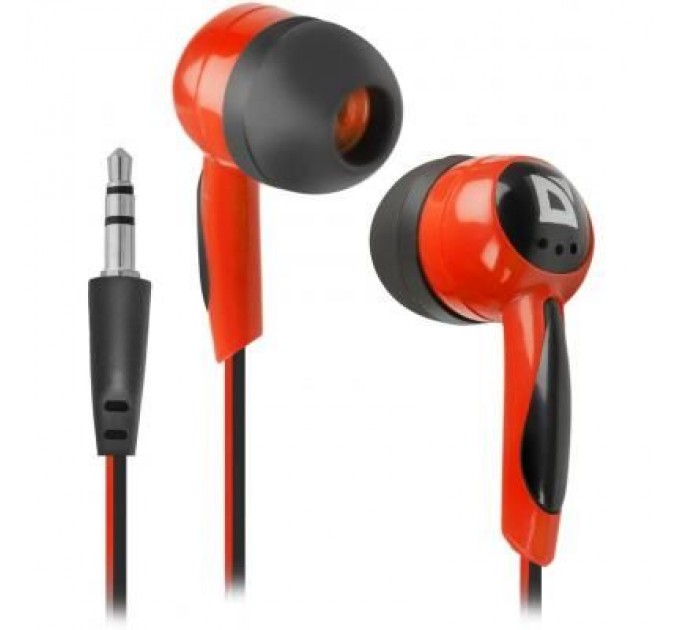 Defender Навушники Defender Basic 604 Black-Red (63605)