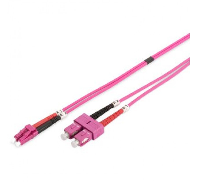 Assmann Оптичний патчкорд Digitus LC/UPC-SC/UPC,50/125 OM4(Multimode),duplex,3m (DK-2532-03-4)