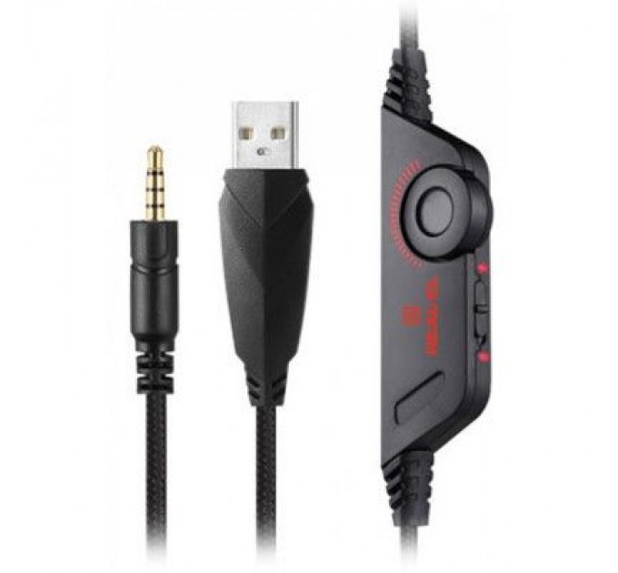 REAL-EL Навушники REAL-EL GDX-7650 Black-Red