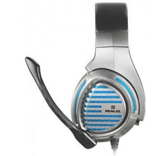 REAL-EL Навушники REAL-EL GDX-7670 Gun Metal