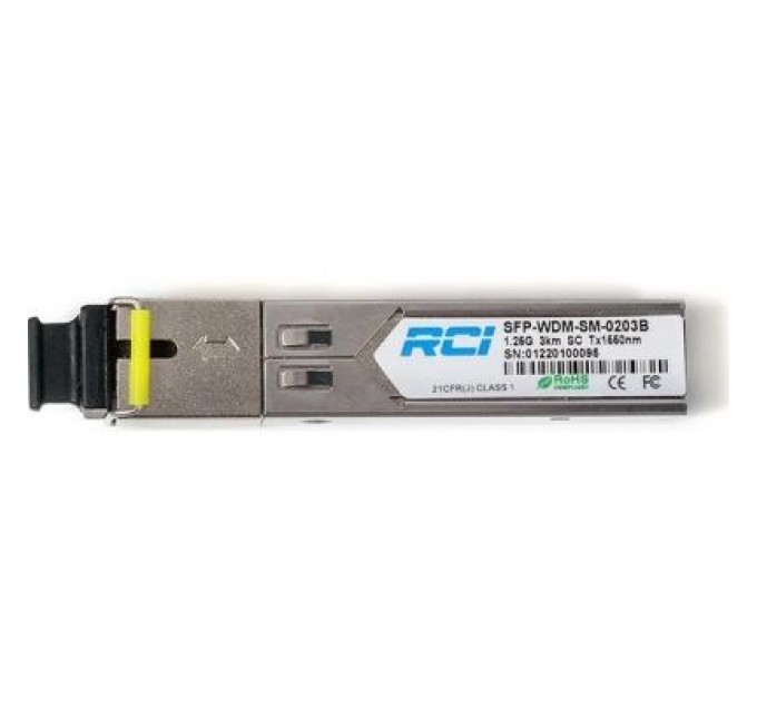 RCI Модуль SFP 1G, 3km, SC, Tx 1550nm RCI (SFP-WDM-SM-0203B)