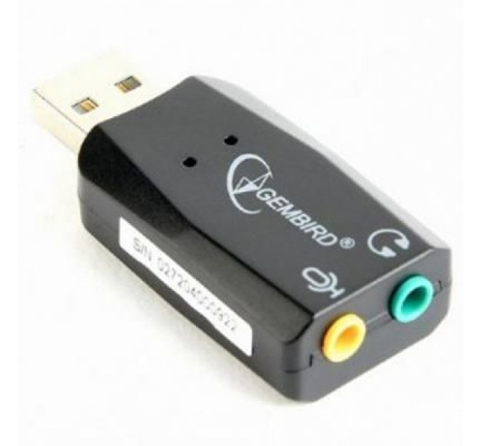 Gembird Перехідник USB2.0-Audio Gembird (SC-USB2.0-01)