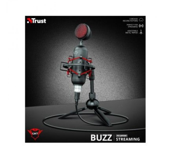 Trust Мікрофон Trust GXT 244 Buzz USB Streaming Microphone Black (23466)