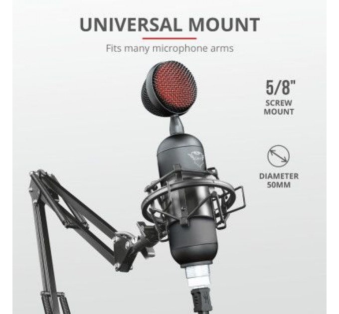 Trust Мікрофон Trust GXT 244 Buzz USB Streaming Microphone Black (23466)