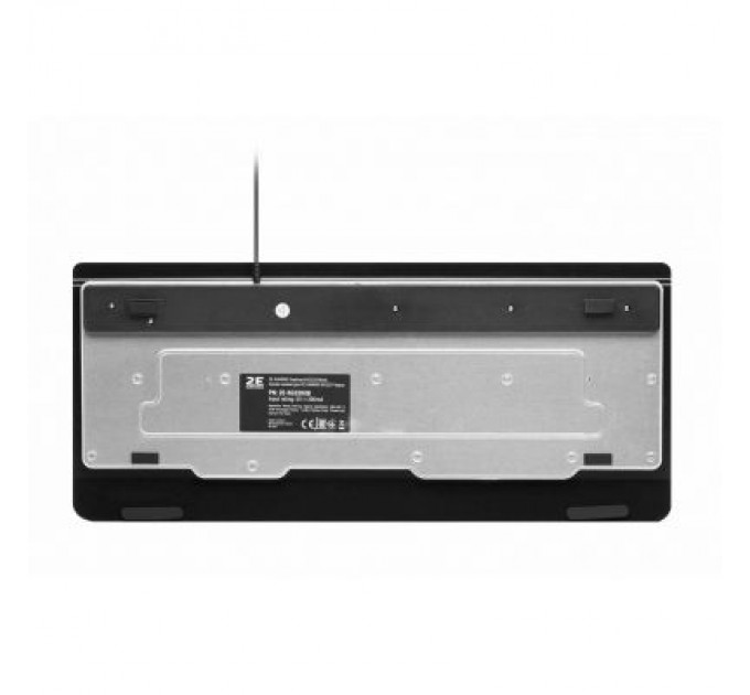 2E Клавіатура 2E KG320 LED USB Black Ukr (2E-KG320UB)