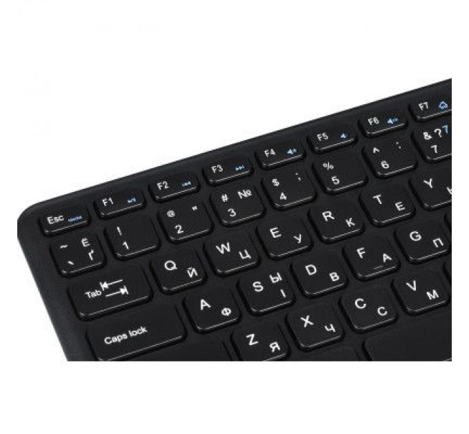 2E Клавіатура 2E KT100 Touch Wireless Black (2E-KT100WB)
