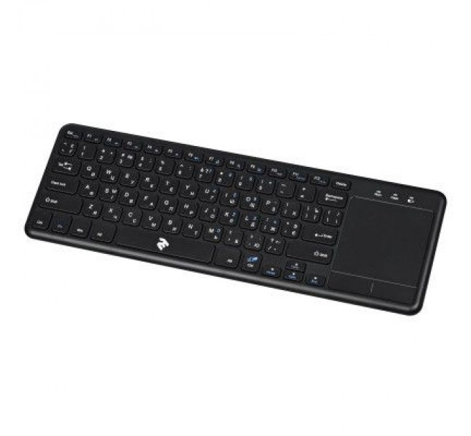 2E Клавіатура 2E KT100 Touch Wireless Black (2E-KT100WB)