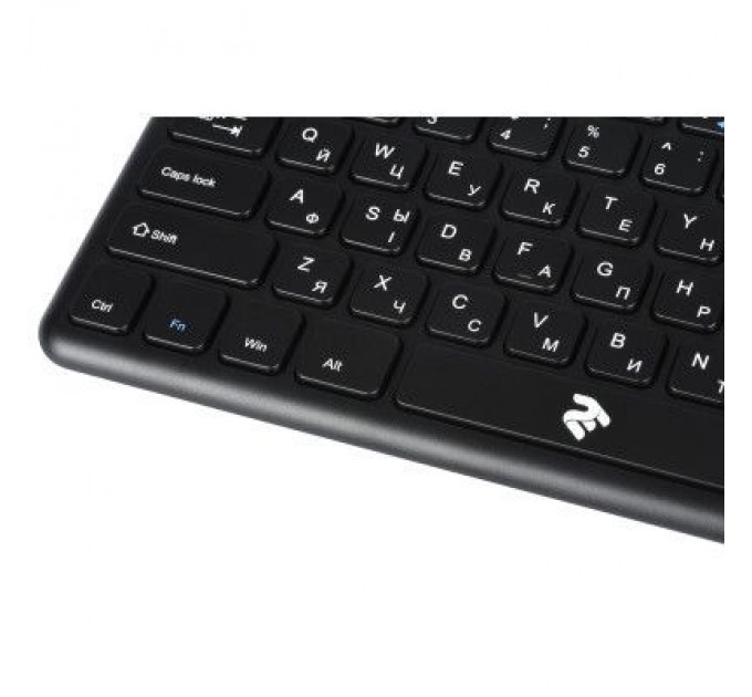 2E Клавіатура 2E KT100 Touch Wireless Black (2E-KT100WB)