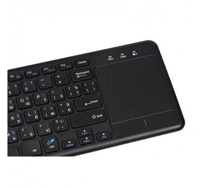 2E Клавіатура 2E KT100 Touch Wireless Black (2E-KT100WB)