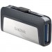 SanDisk USB флеш накопичувач SanDisk 256GB Ultra Dual Drive USB 3.1 Type-C (SDDDC2-256G-G46)