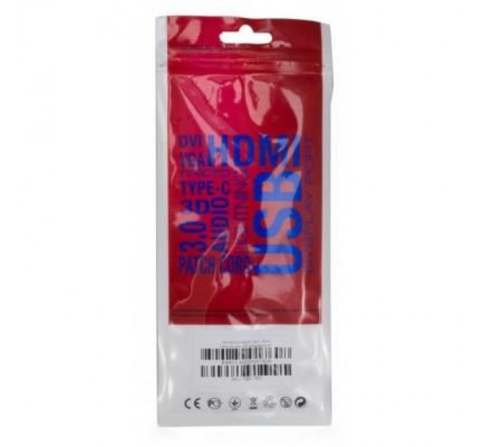 Extradigital Перехідник Type-C to Audio 3.5mm (Plug-Socket) 0.12m Extradigital (KBA1760)