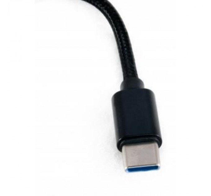 Extradigital Перехідник Type-C to Audio 3.5mm (Plug-Socket) 0.12m Extradigital (KBA1760)