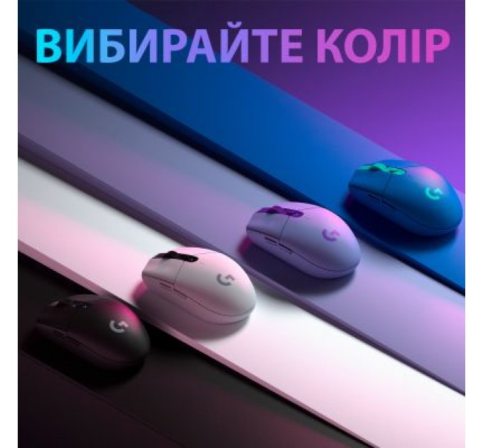 Logitech Мишка Logitech G305 Lightspeed White (910-005291)