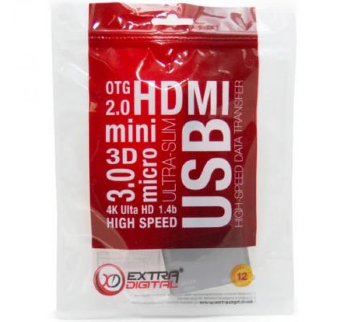 Extradigital Перехідник Type-C to HDMI / VGA Extradigital (KBV1743)