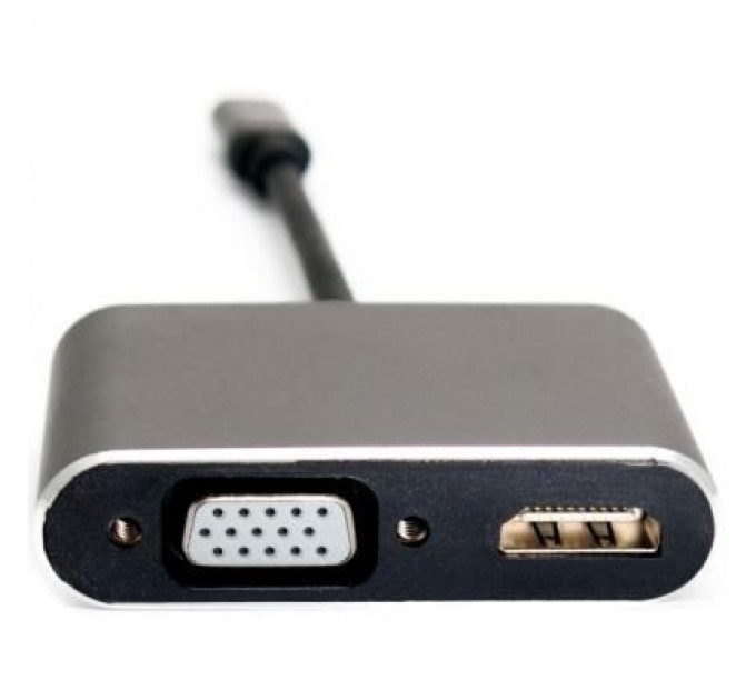 Extradigital Перехідник Type-C to HDMI / VGA Extradigital (KBV1743)