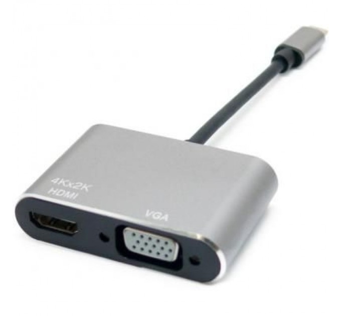 Extradigital Перехідник Type-C to HDMI / VGA Extradigital (KBV1743)
