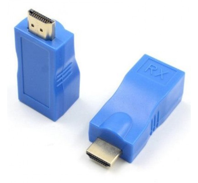 Extradigital Перехідник HDMI к кабелю RJ45 (Patch Cord) 30m Extradigital (KBH1754)