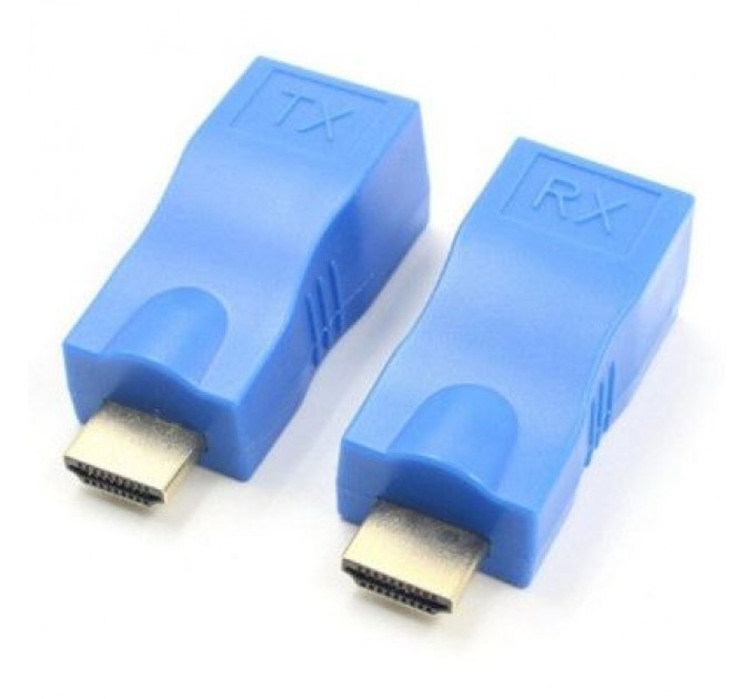 Extradigital Перехідник HDMI к кабелю RJ45 (Patch Cord) 30m Extradigital (KBH1754)