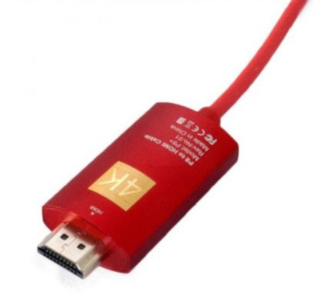 Extradigital Перехідник Type C to HDMI, 2m, 4K, 30HZ Extradigital (KBH1751)