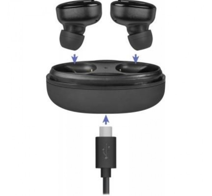 Defender Навушники Defender Twins 635 TWS Bluetooth Black (63635)