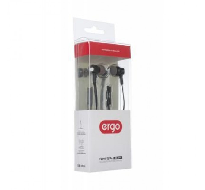 Ergo Навушники Ergo ES-290i Black