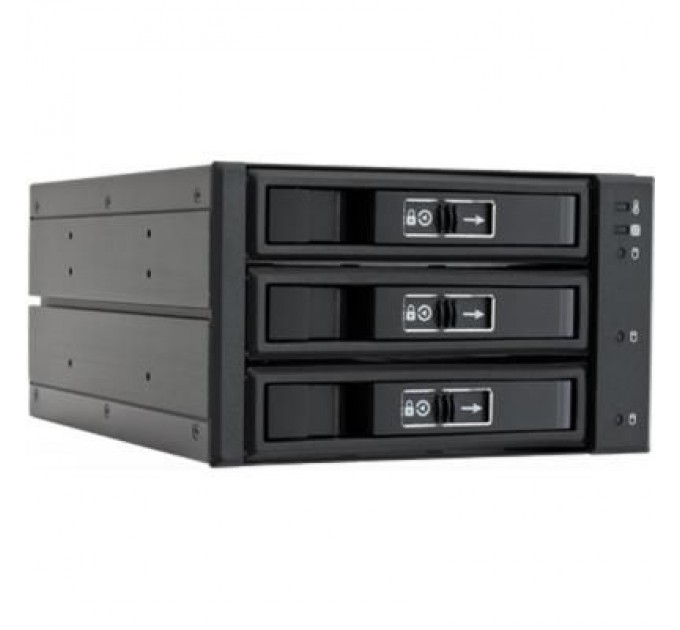 Chieftec Бекплейн Chieftec 2x5.25"/3x3.5" Hot-Swap Aluminium (CBP-2131SAS)