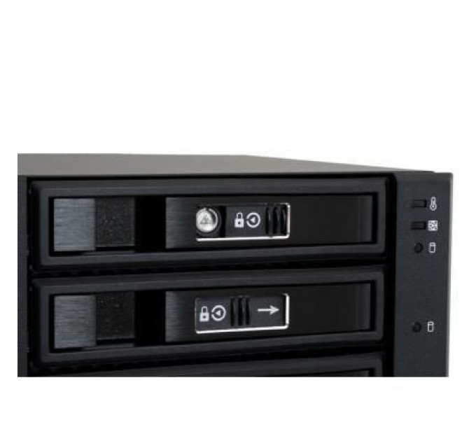 Chieftec Бекплейн Chieftec 2x5.25"/3x3.5" Hot-Swap Aluminium (CBP-2131SAS)