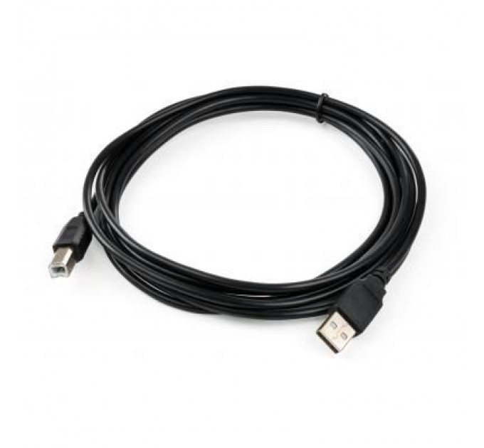 Vinga Кабель для принтера USB 2.0 AM/BM 3.0 m Vinga (VCPDCAMBM3.0BK)
