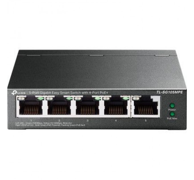 TP-Link Комутатор мережевий TP-Link TL-SG105MPE